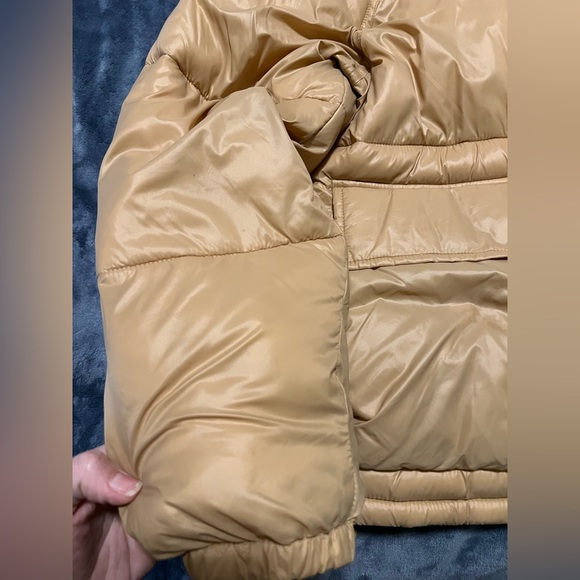 Abercrombie & Fitch Camel Puffer Jacket - Picture 8 of 13